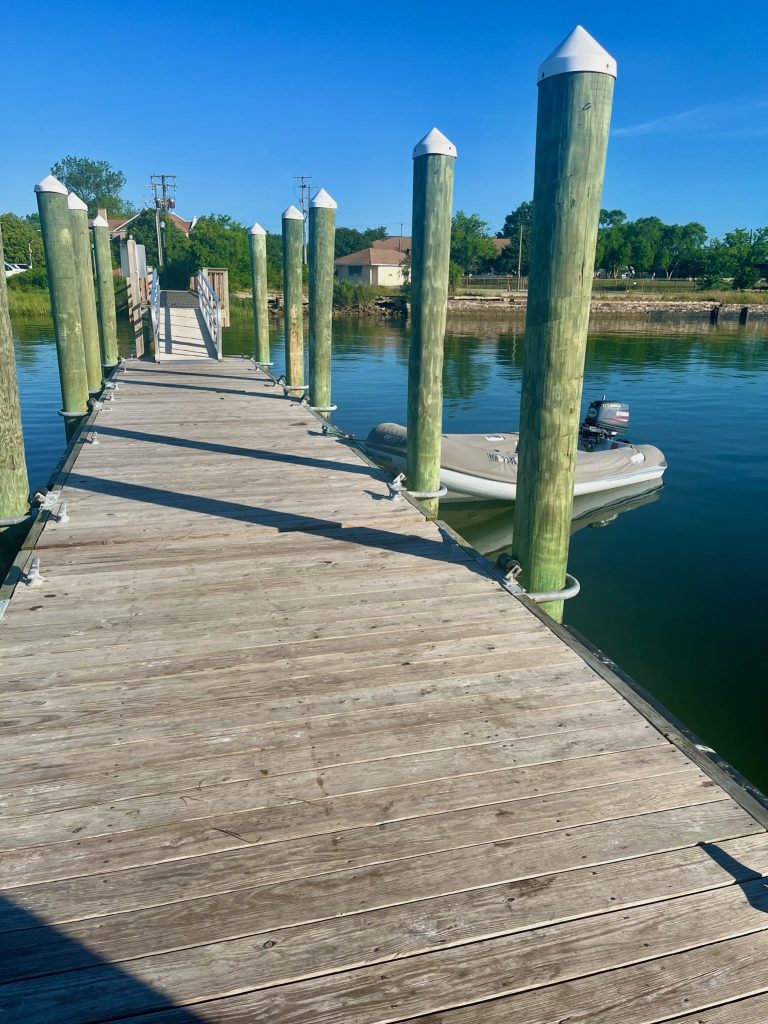 Dinghy Dock At Phoebus