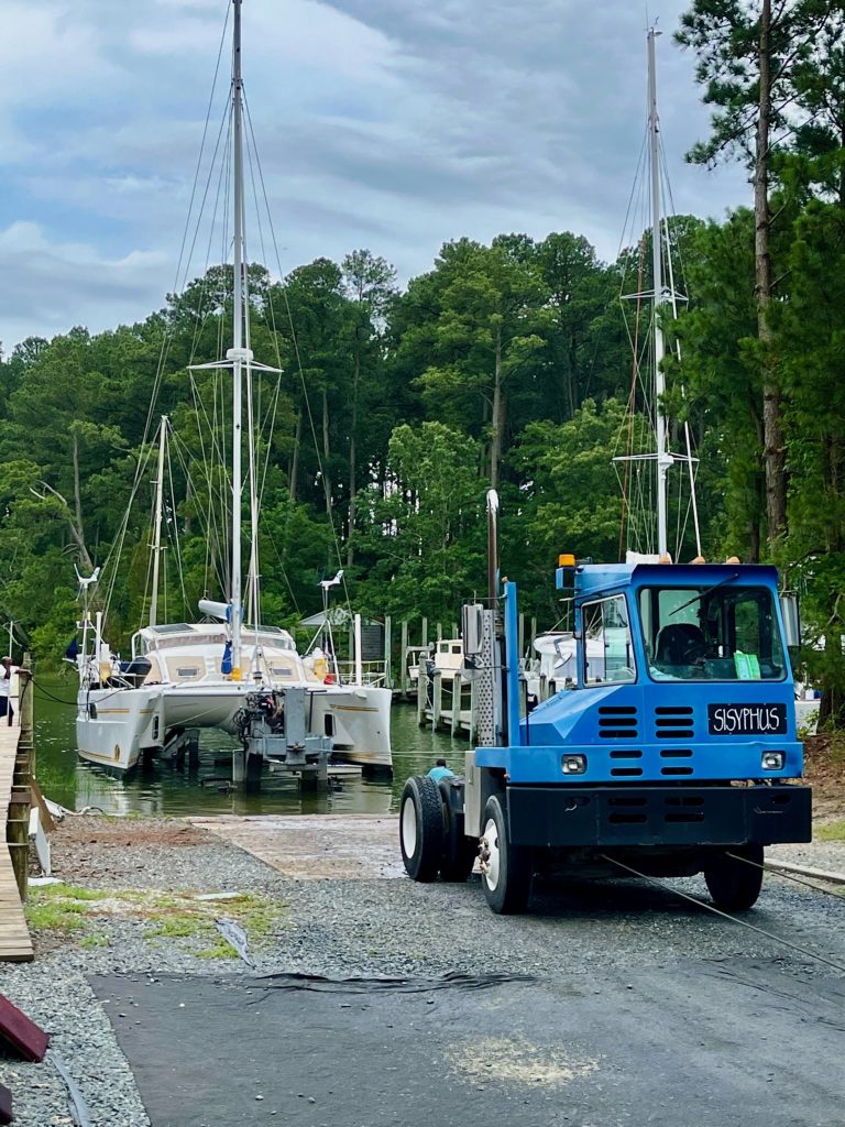 Zimmerman Marine Trailer For Haul Out