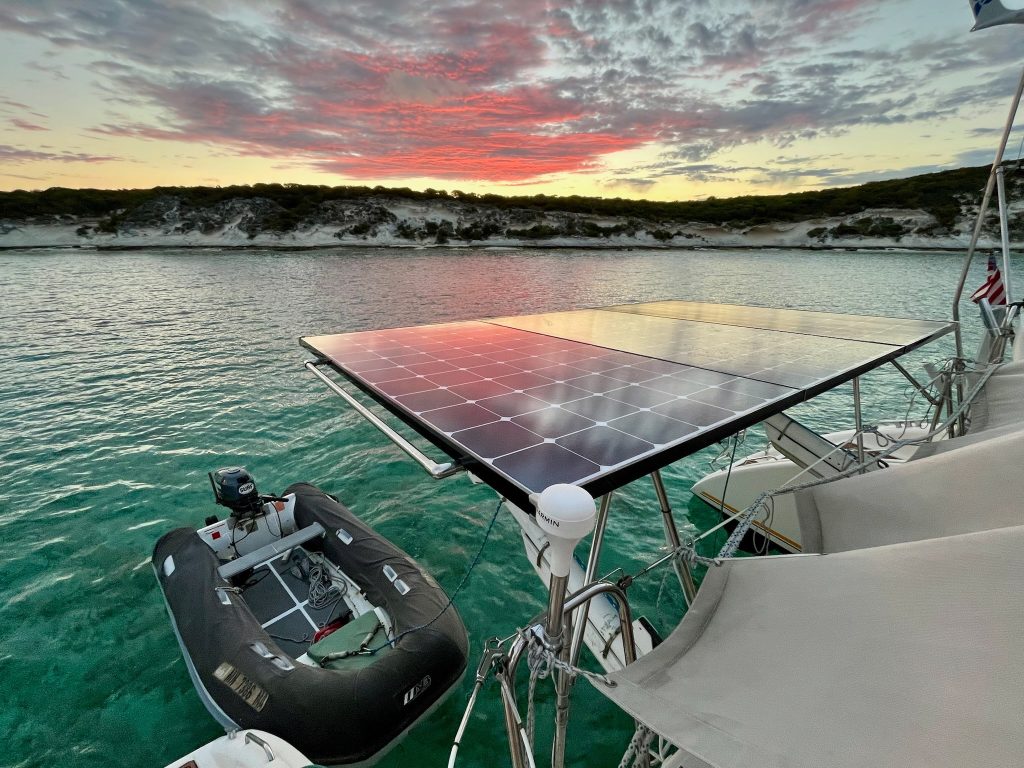 Sunrise at Hog Cat Raggedes, Bahamas