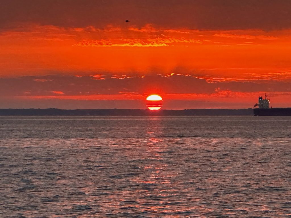 Sunrise over the Chesapeake Bay
