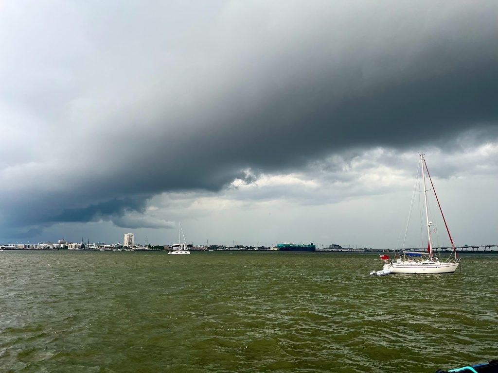 Scary Clouds Over Charleston