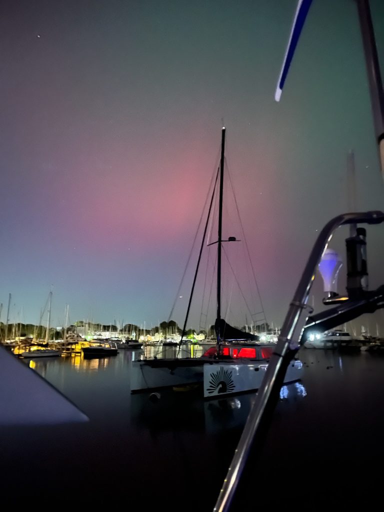 Northern Lights Rare Event On The Chesapeake