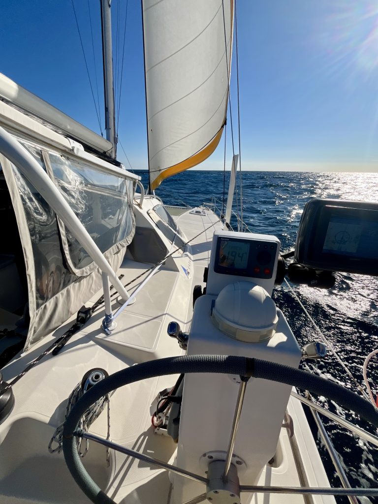 Easy Sailing Out Of Charleston